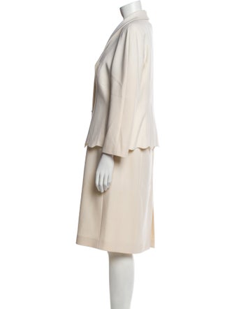 Escada Virgin Wool Dress Set