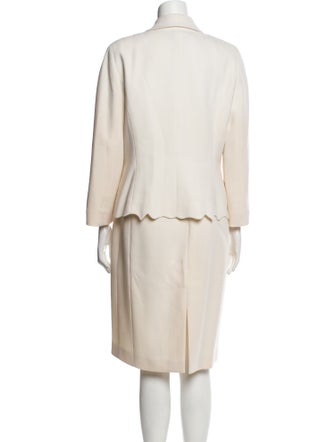 Escada Virgin Wool Dress Set