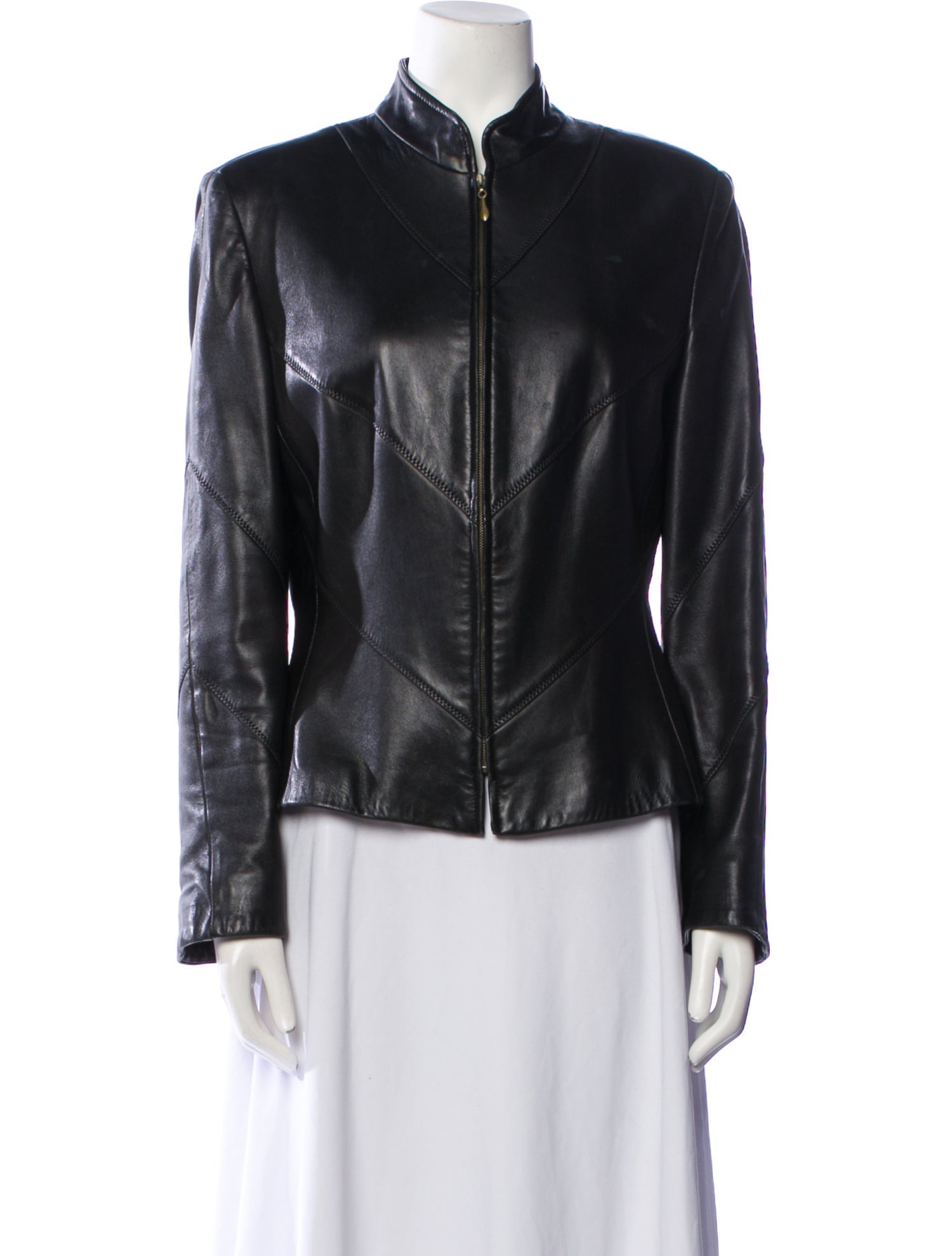 Escada Lambskin Biker Jacket