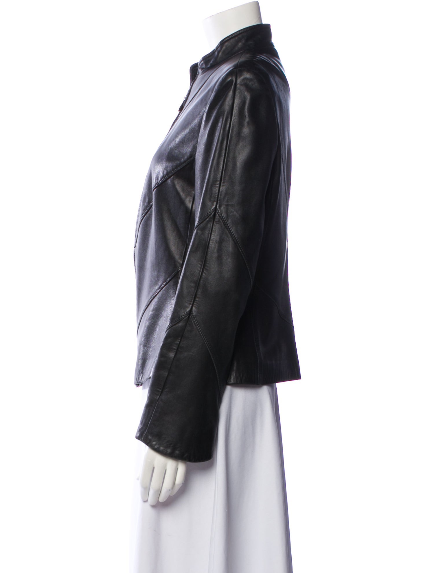 Escada Lambskin Biker Jacket