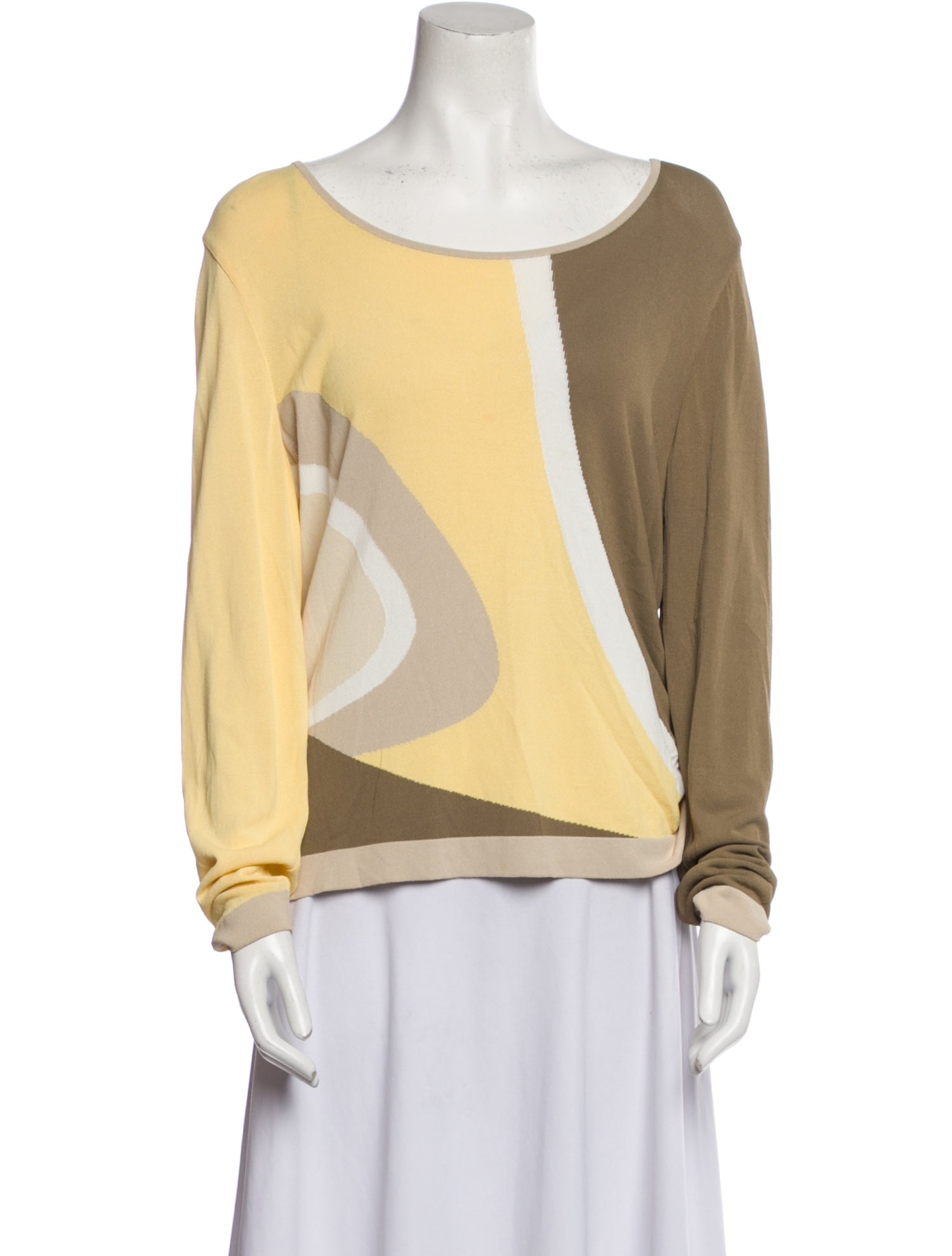 Escada Vintage Printed Sweatshirt