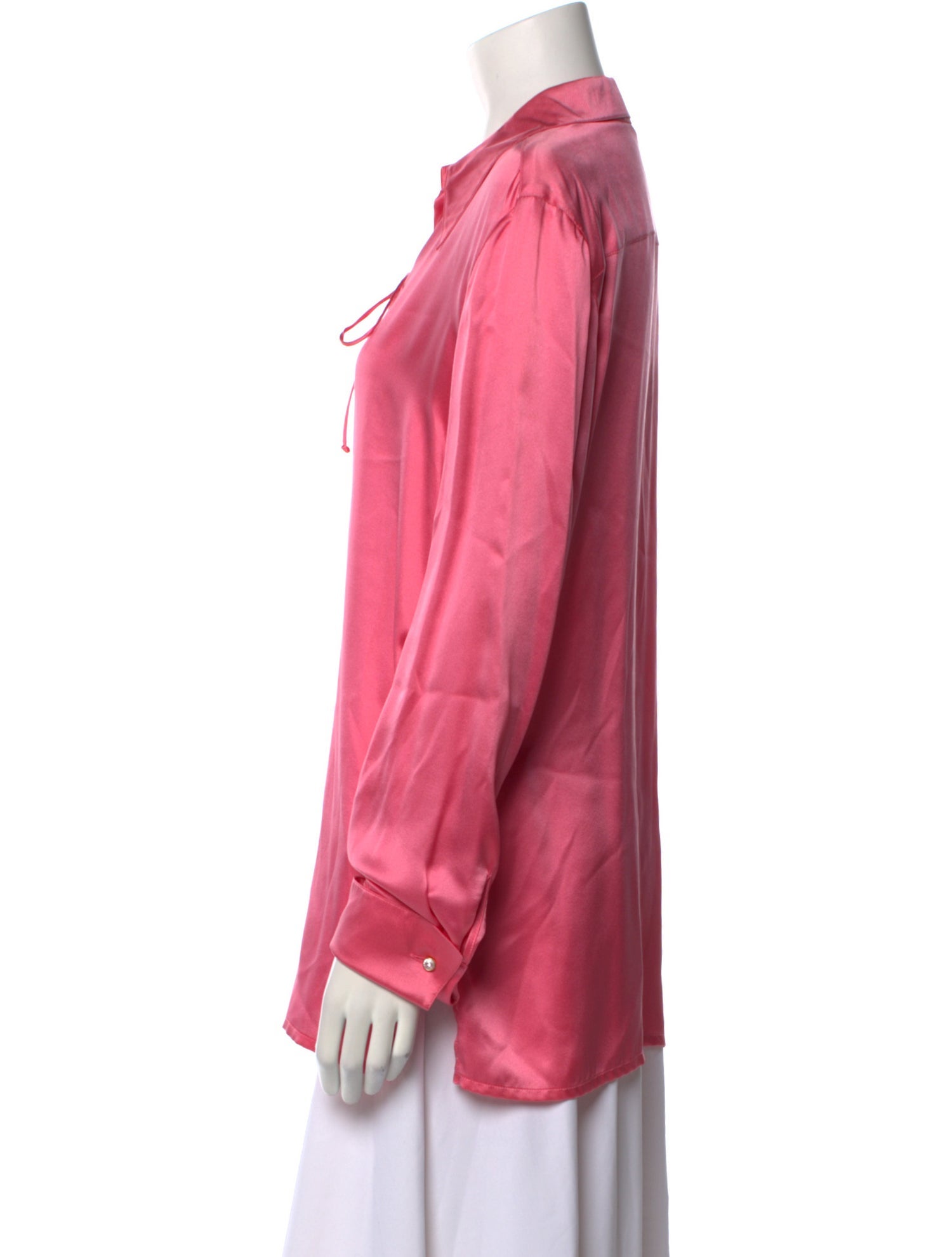 Escada Silk V-Neck Blouse