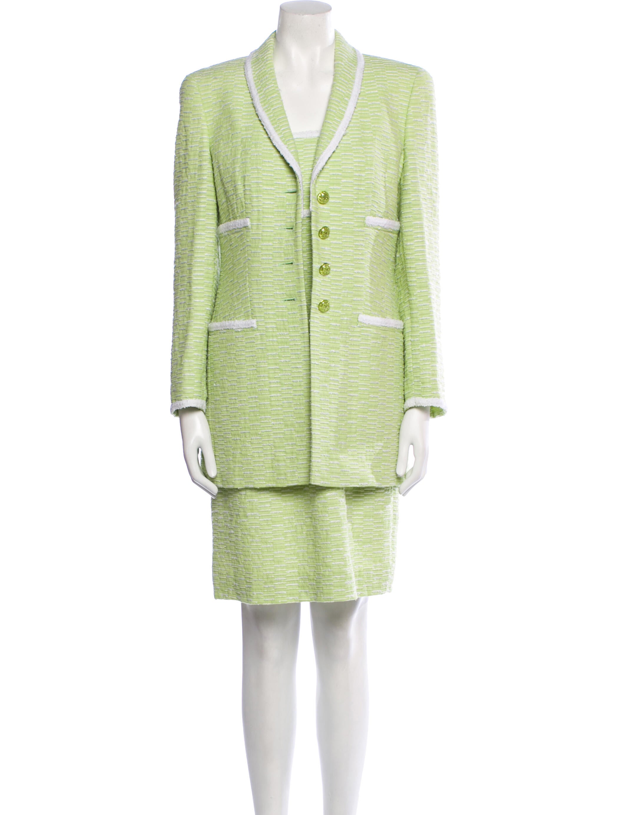 Escada Wool Dress Set