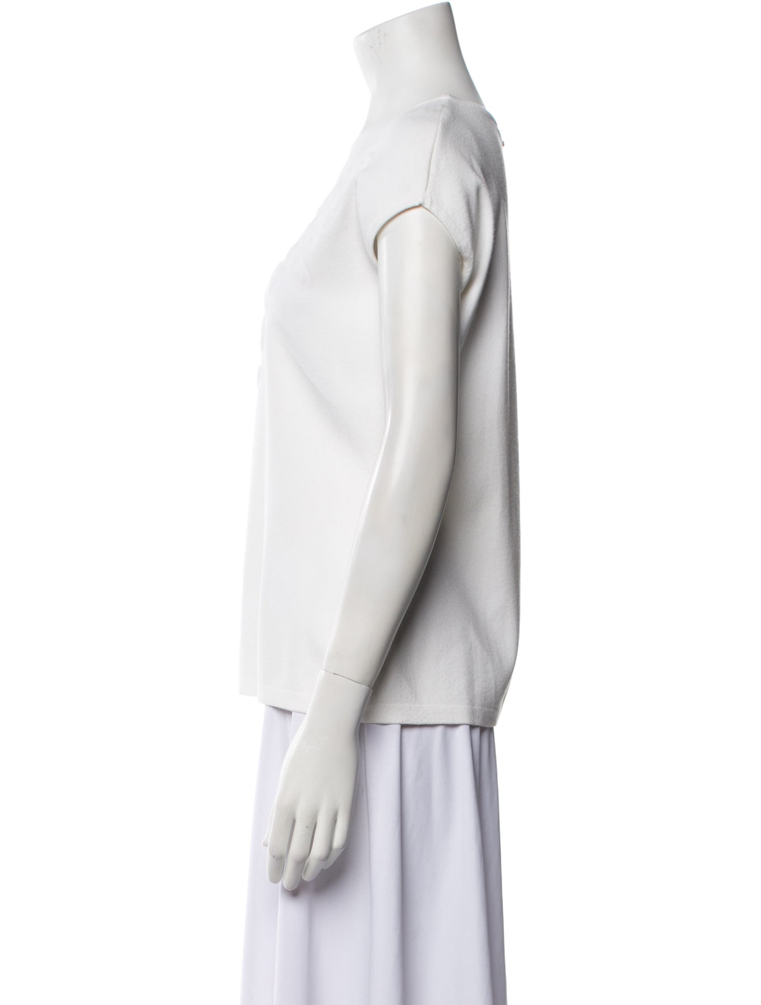 Escada Scoop Neck Short Sleeve T-Shirt