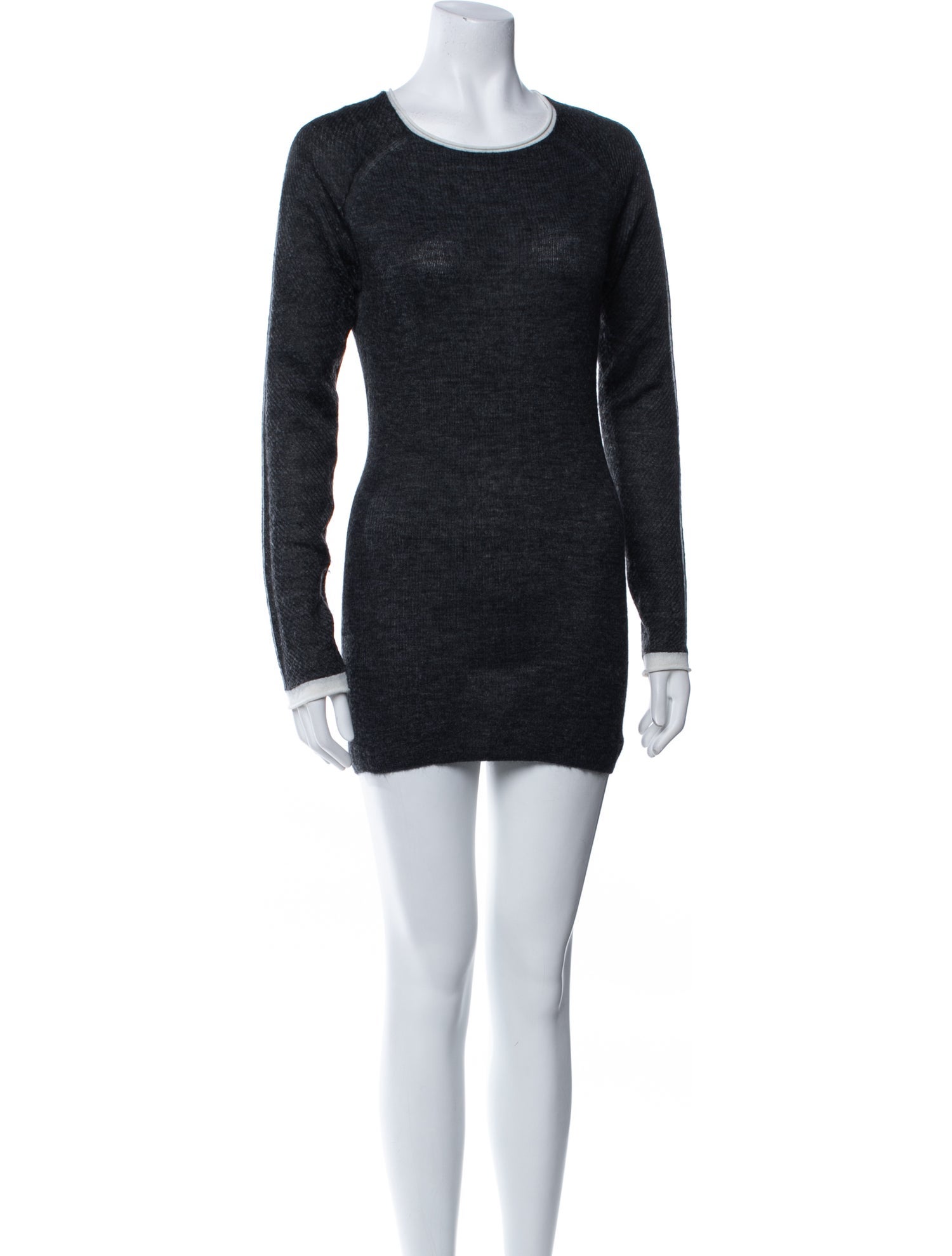 Escada Crew Neck Mini Dress
