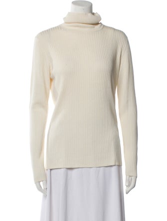 Escada Silk Turtleneck Top