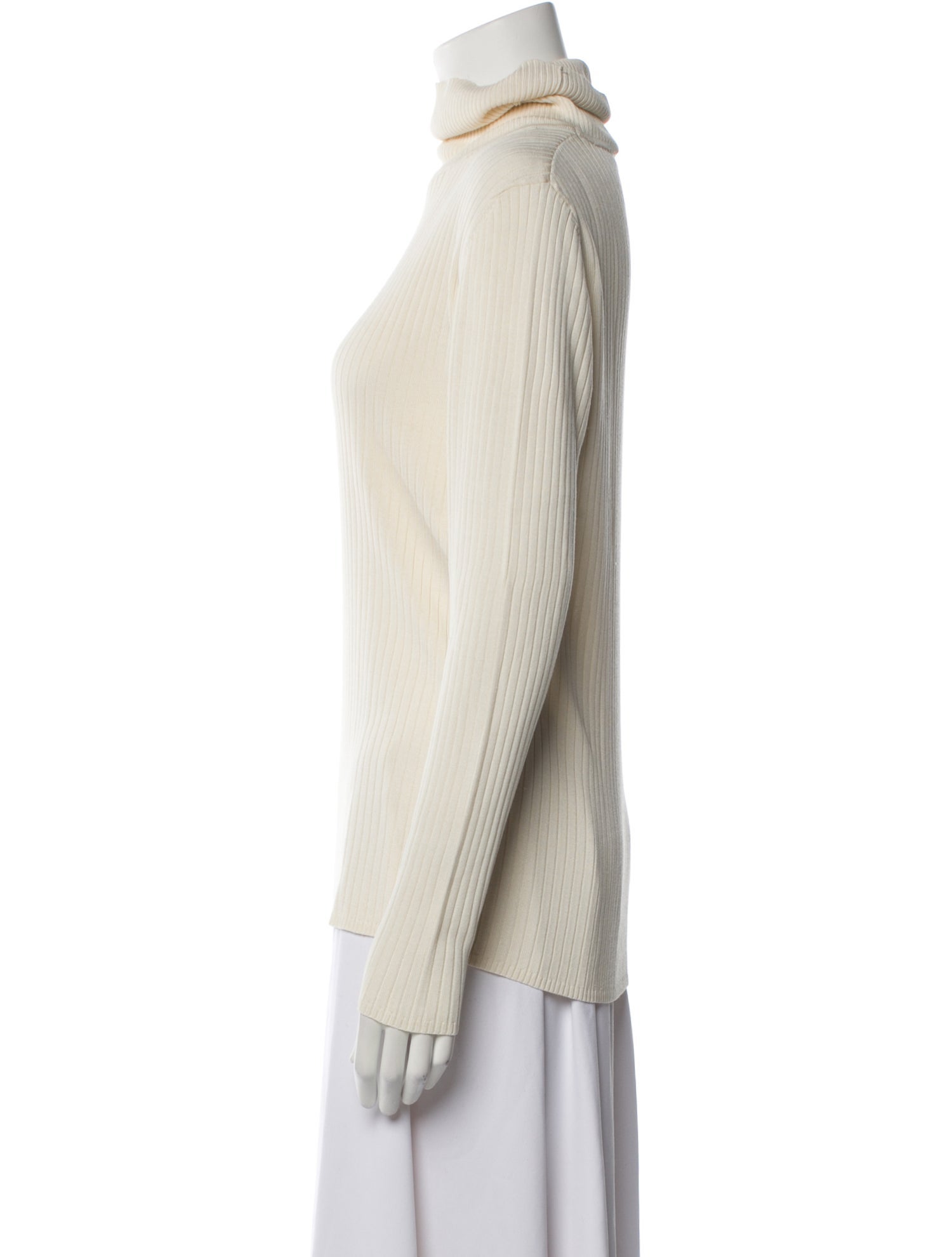 Escada Silk Turtleneck Top