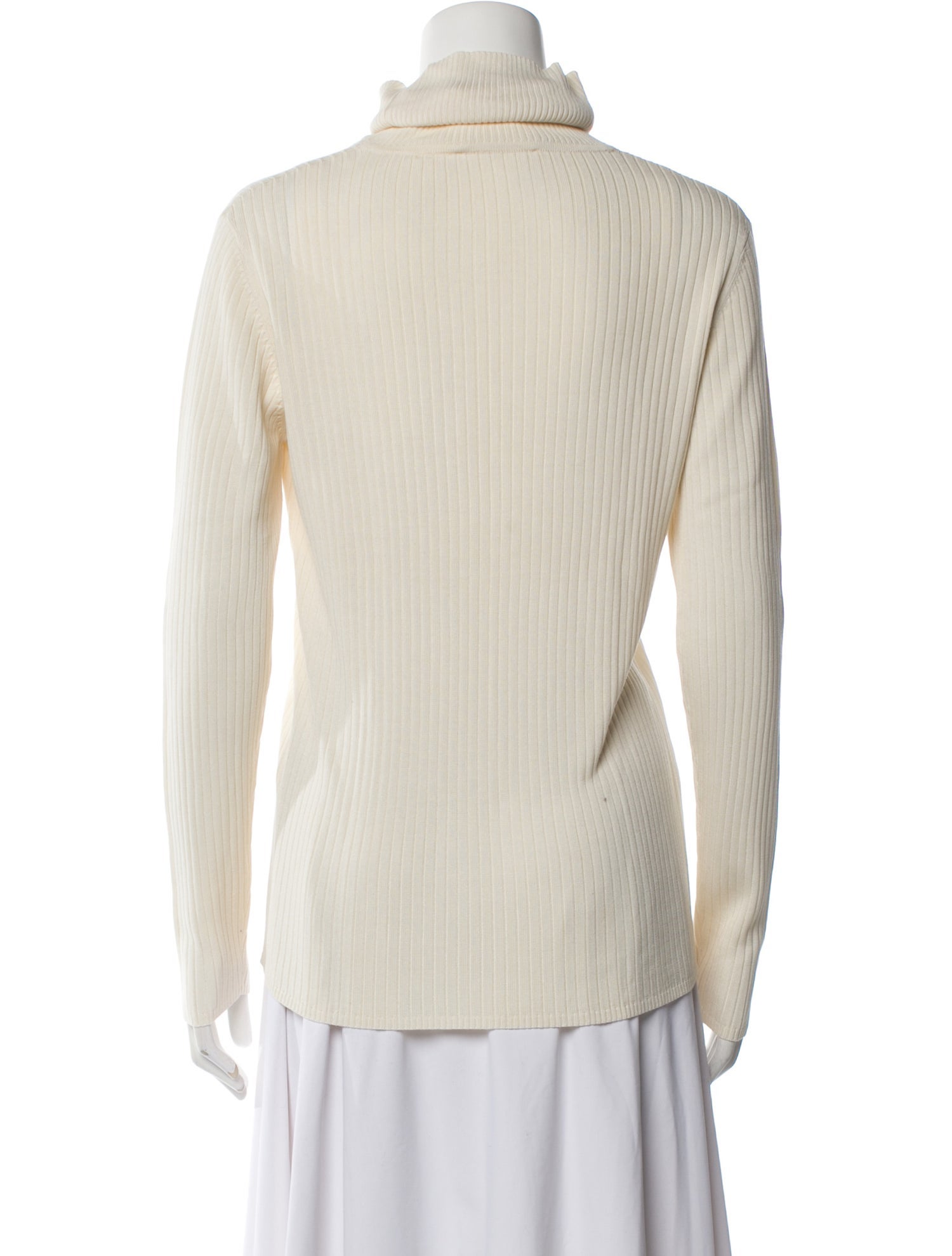 Escada Silk Turtleneck Top