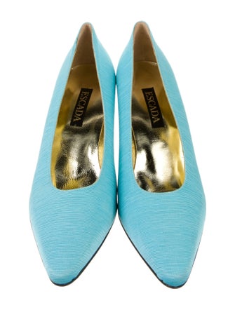Escada Leather Pumps