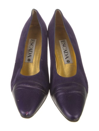 Escada Suede Pumps