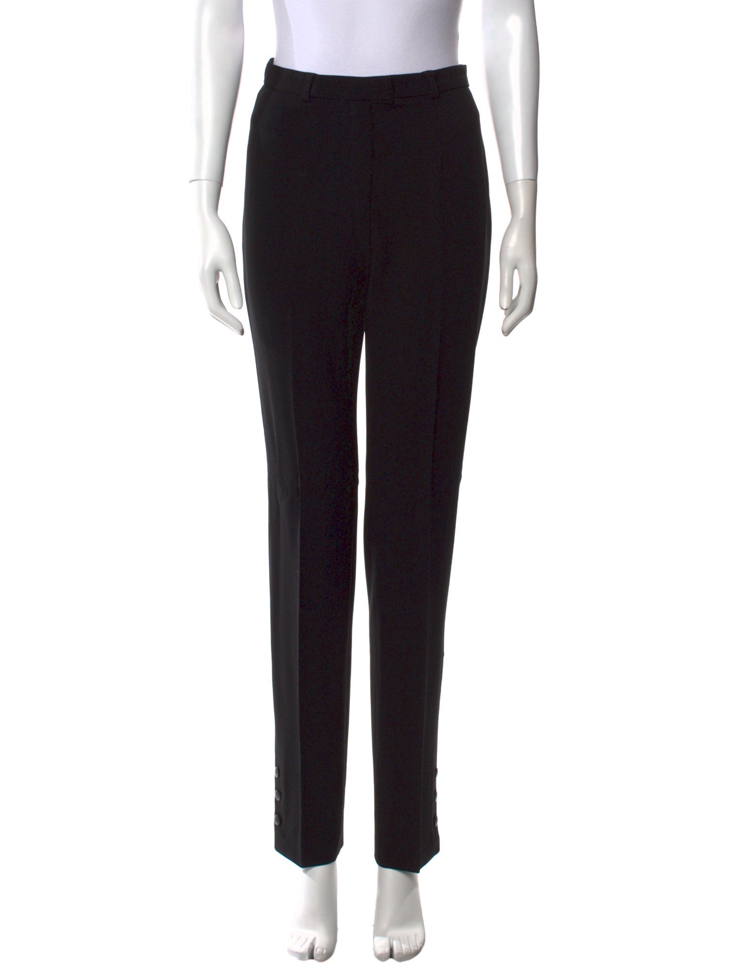 Escada Silk Straight Leg Pants