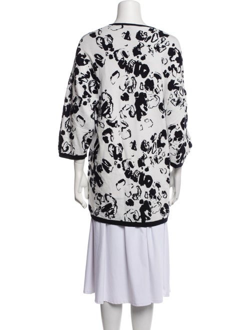 Escada Wool Floral Print Jacket