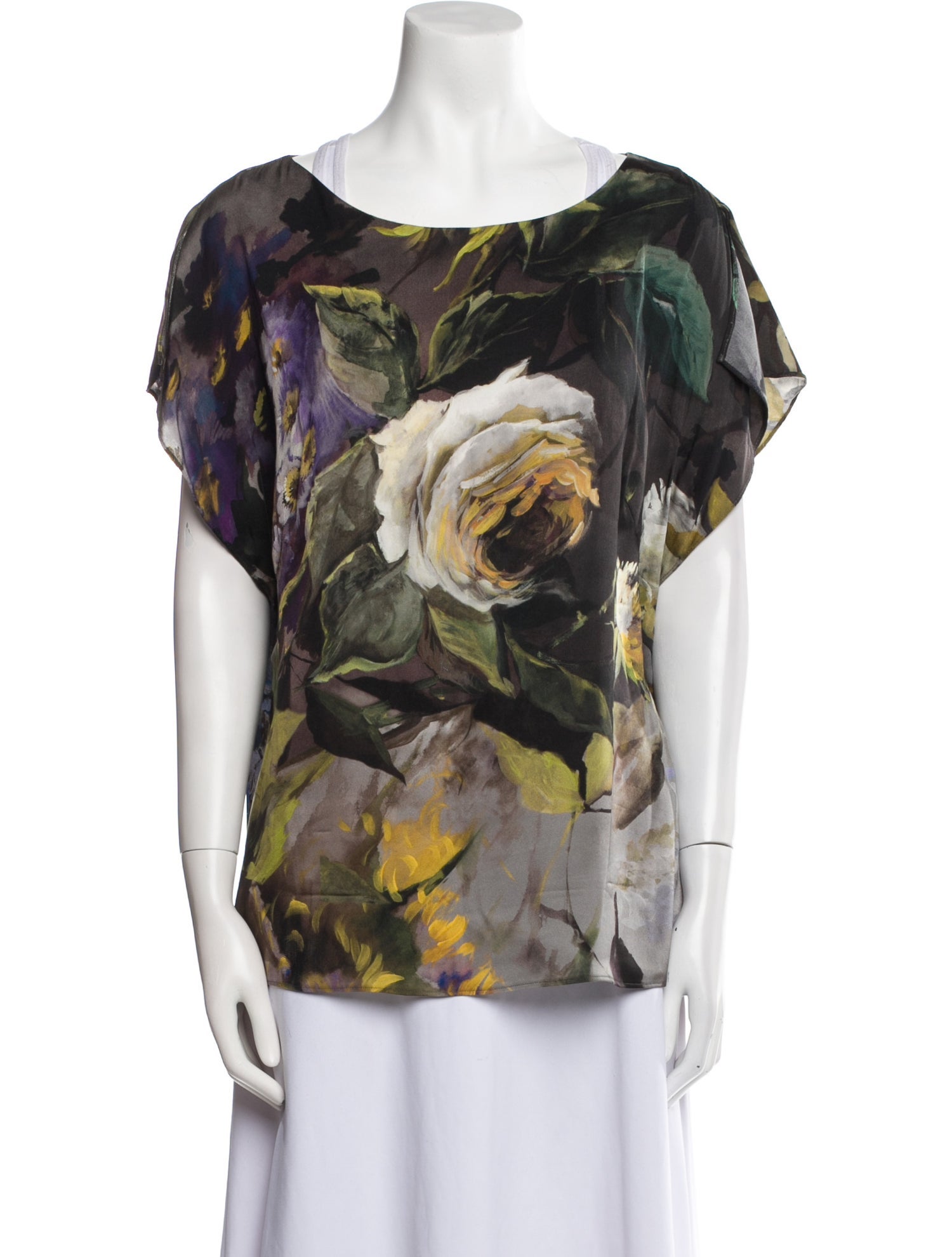 Escada Silk Printed Blouse