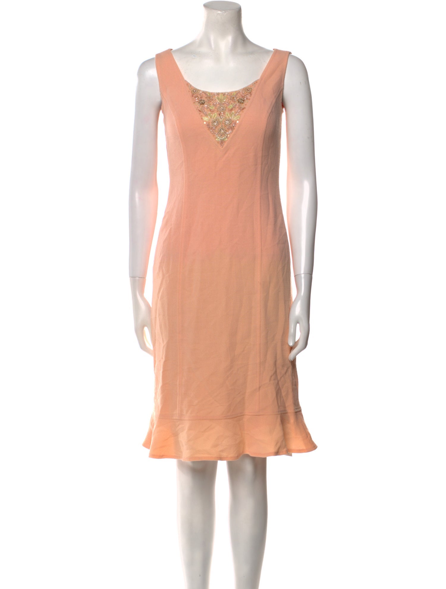 Escada Wool Knee-Length Dress