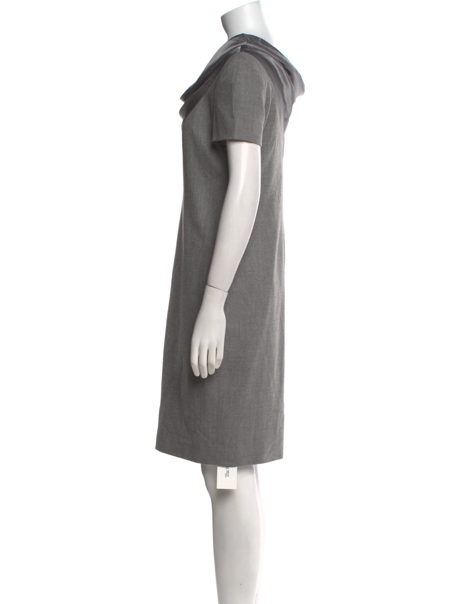Escada Virgin Wool Knee-Length Dress
