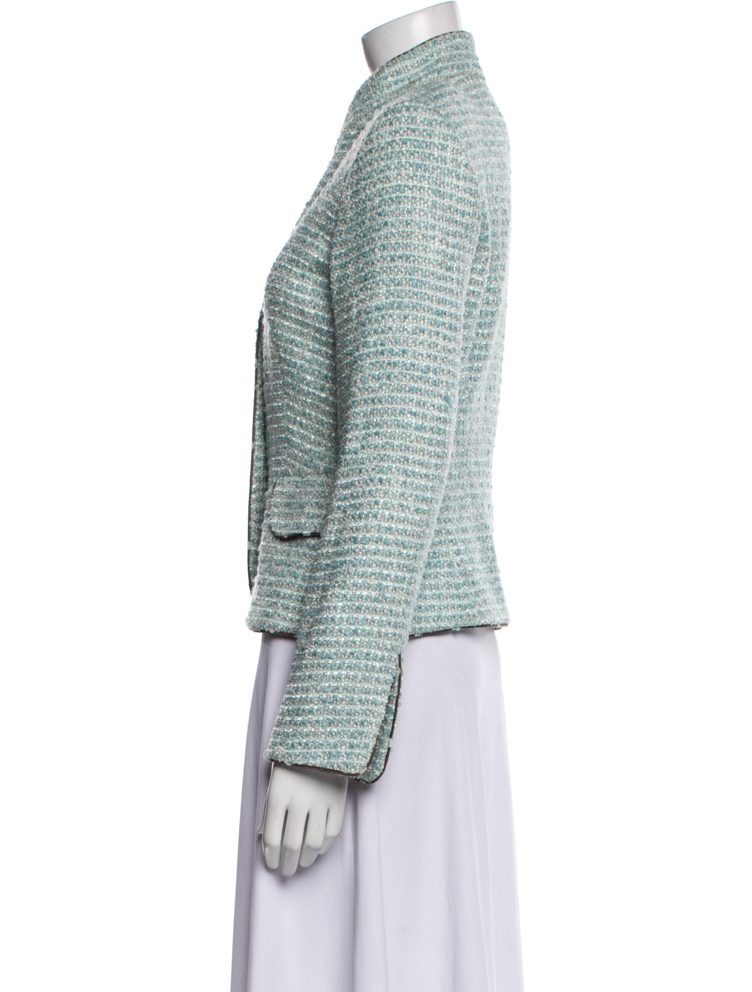 Escada Wool Tweed Pattern Evening Jacket
