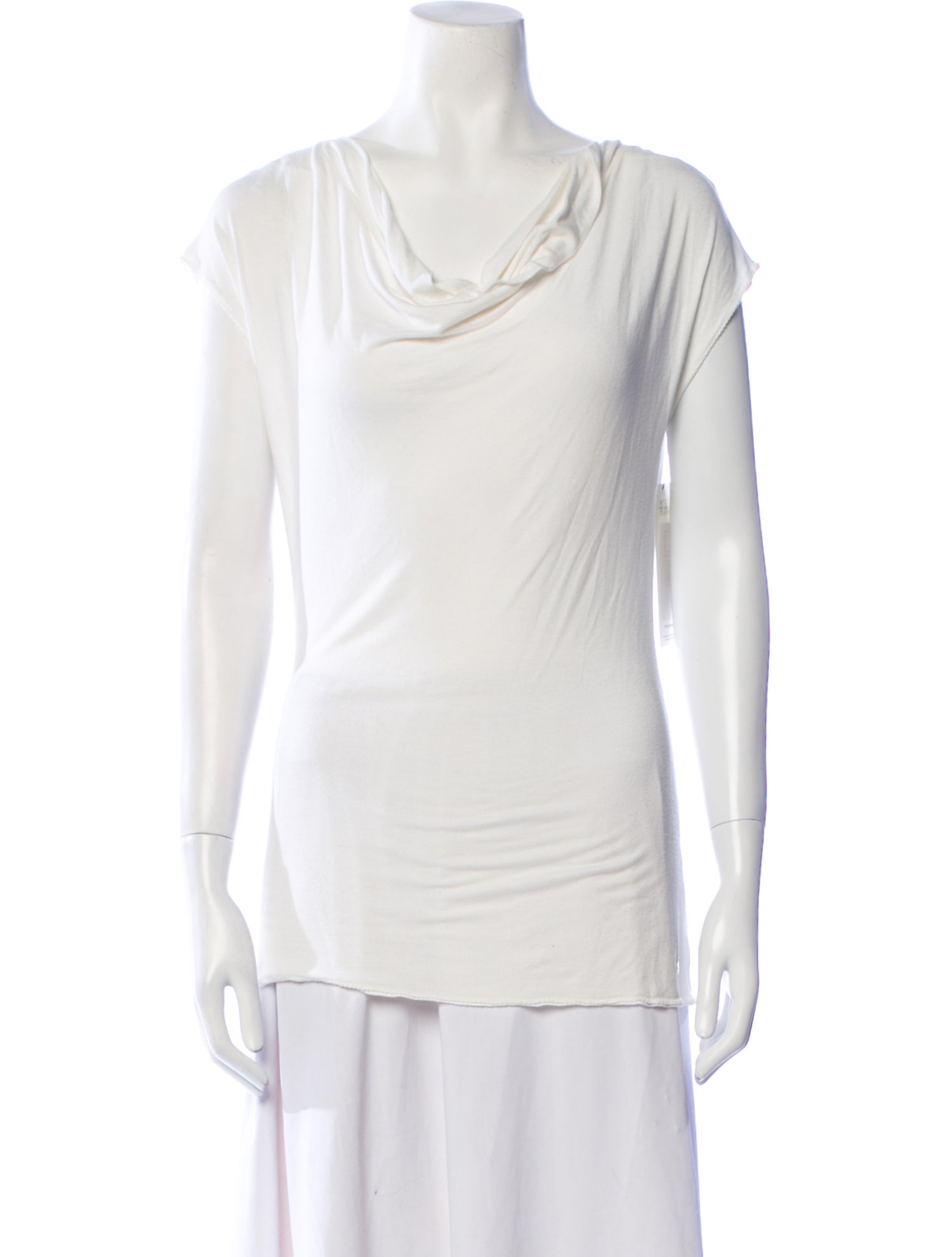 Escada Cowl Neck Sleeveless T-Shirt