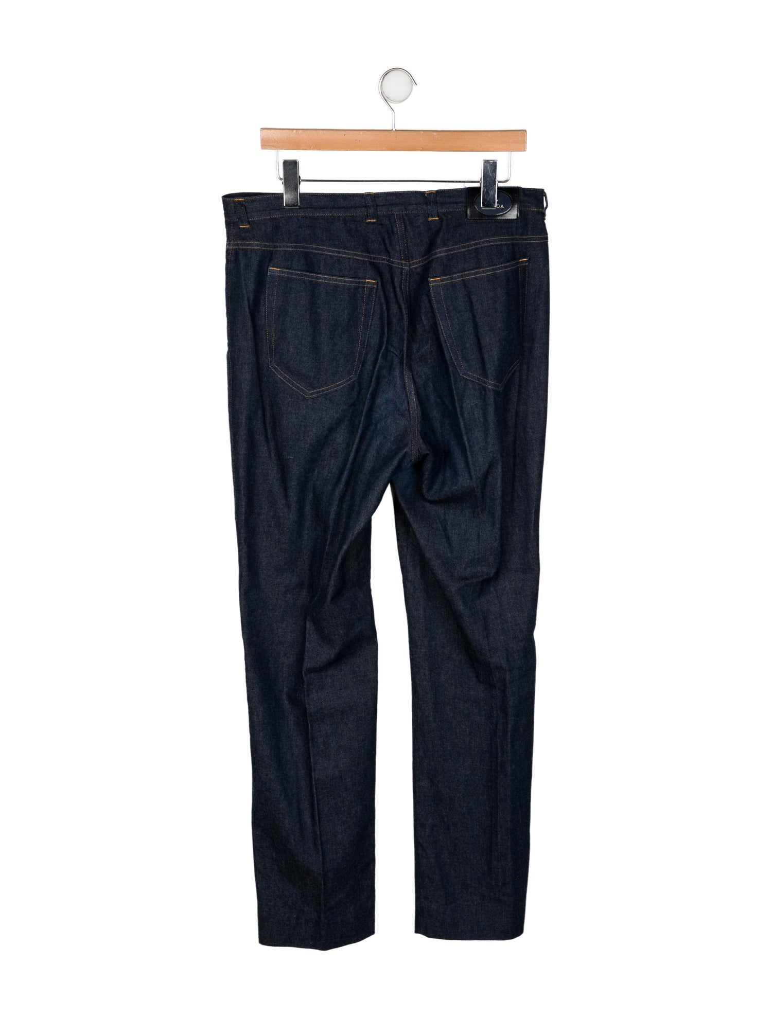 Escada High-Rise Straight Leg Jeans