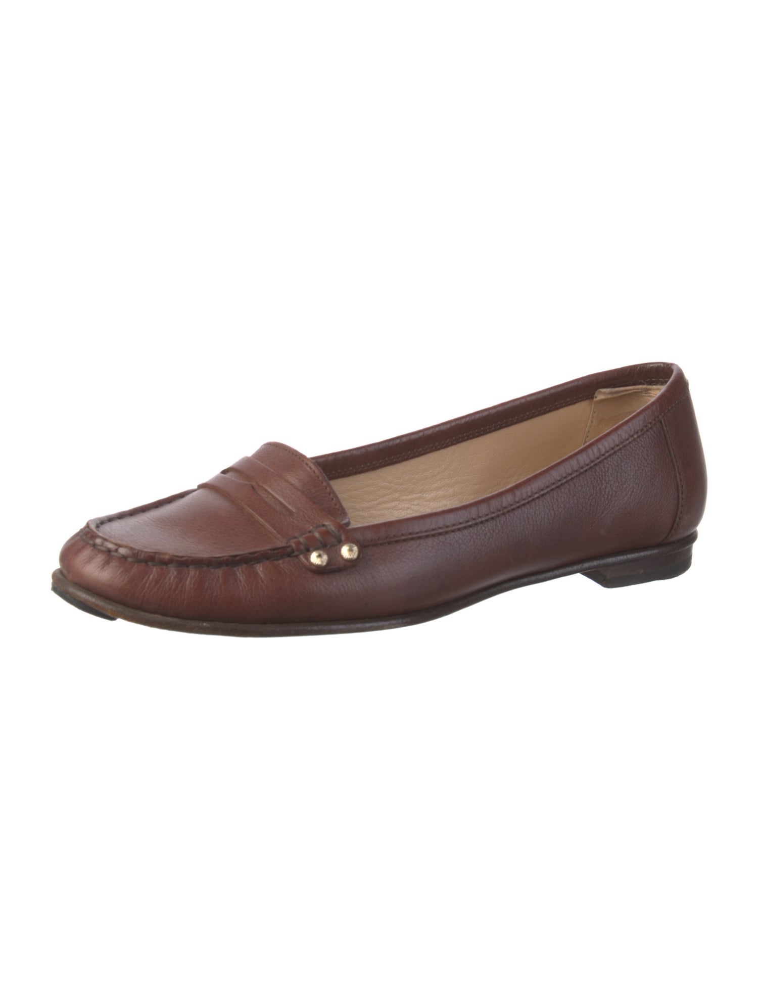 Escada Leather Loafers