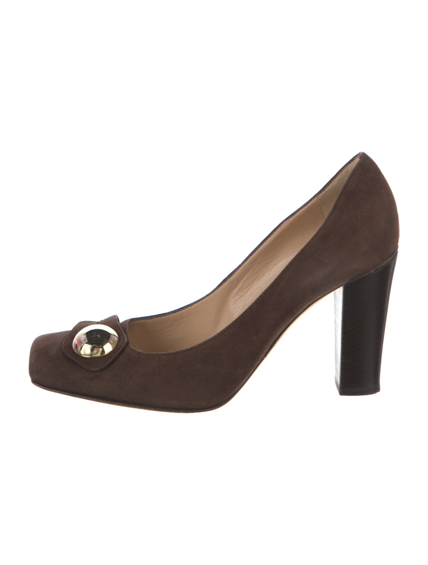 Escada Suede Pumps