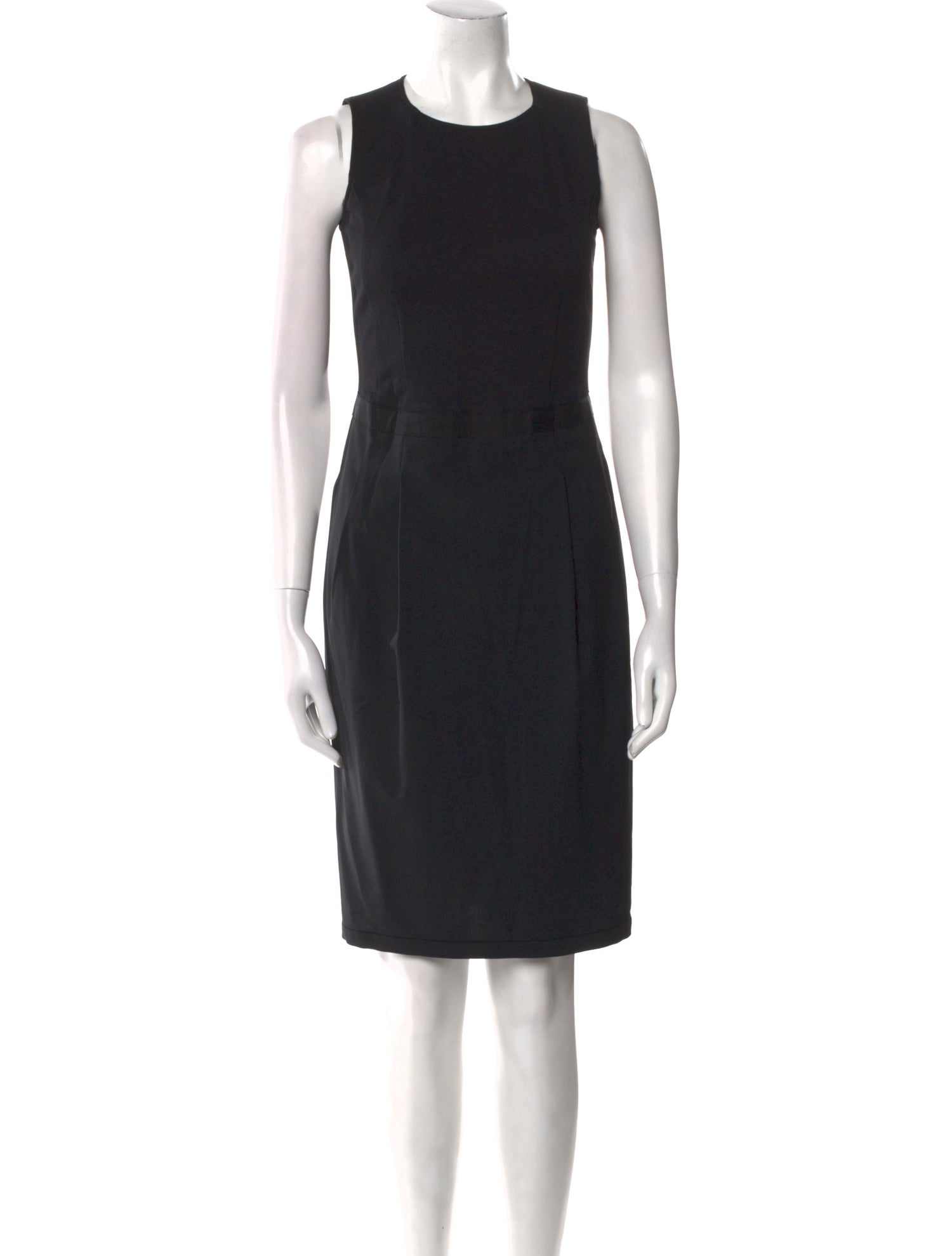 Escada Virgin Wool Knee-Length Dress