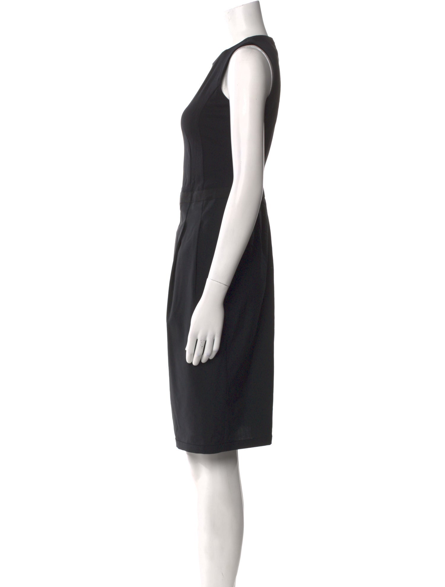 Escada Virgin Wool Knee-Length Dress