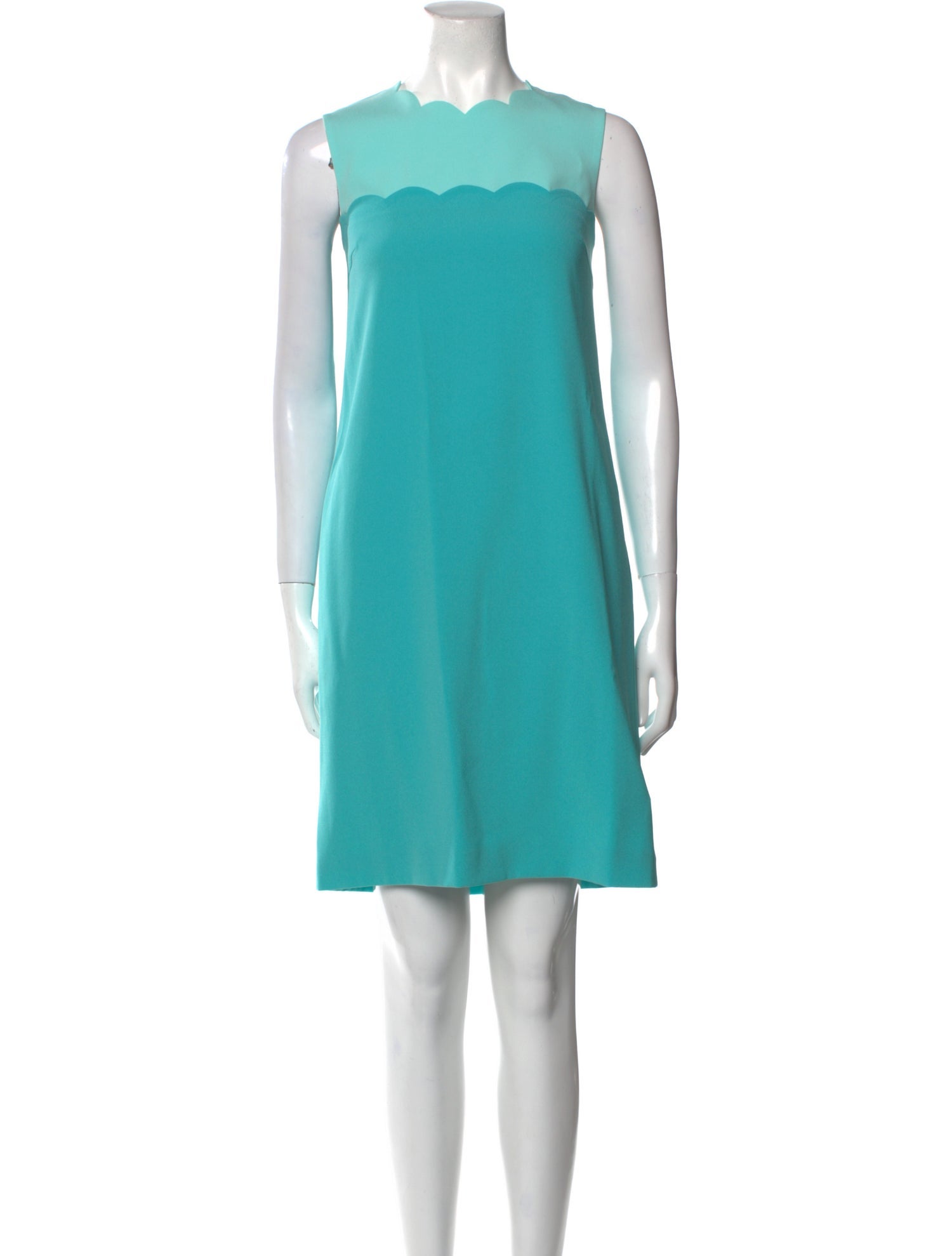 Escada Crew Neck Mini Dress