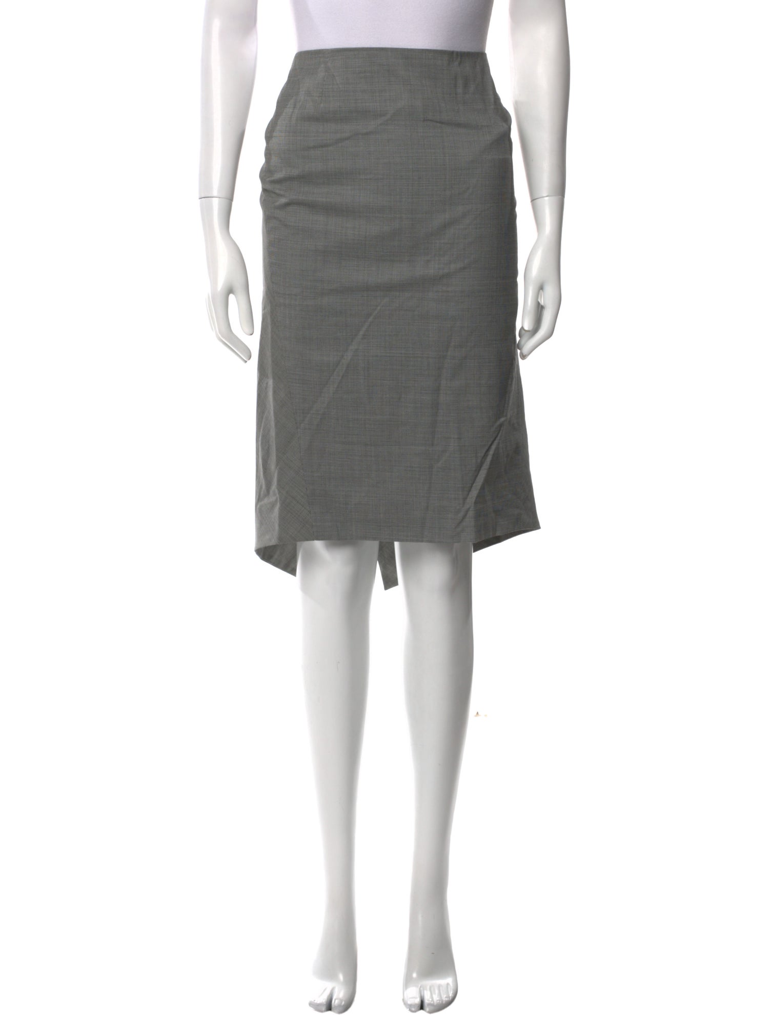 Escada Virgin Wool Knee-Length Skirt