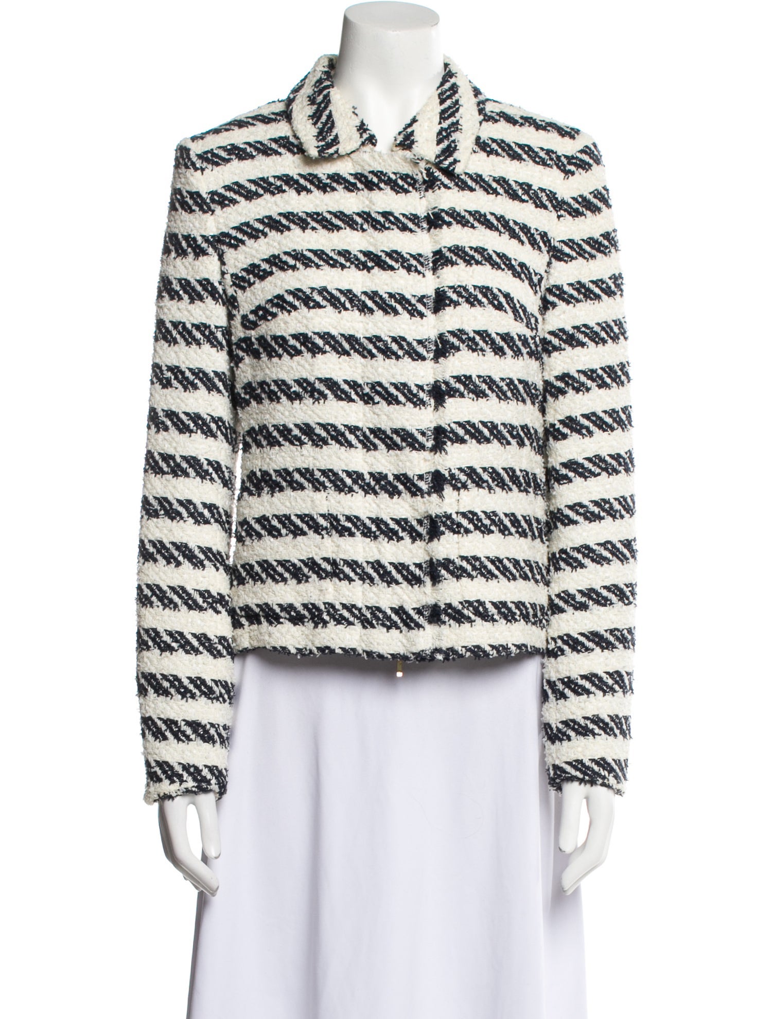 Escada Striped Evening Jacket