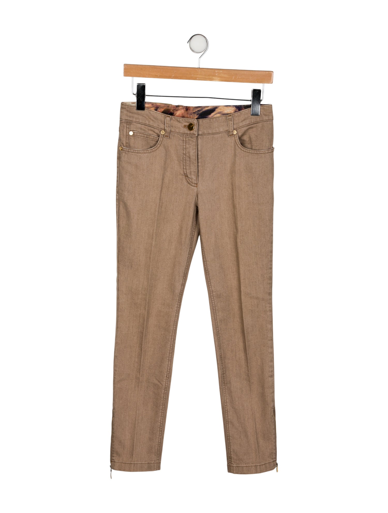 Escada Mid-Rise Straight Leg Jeans