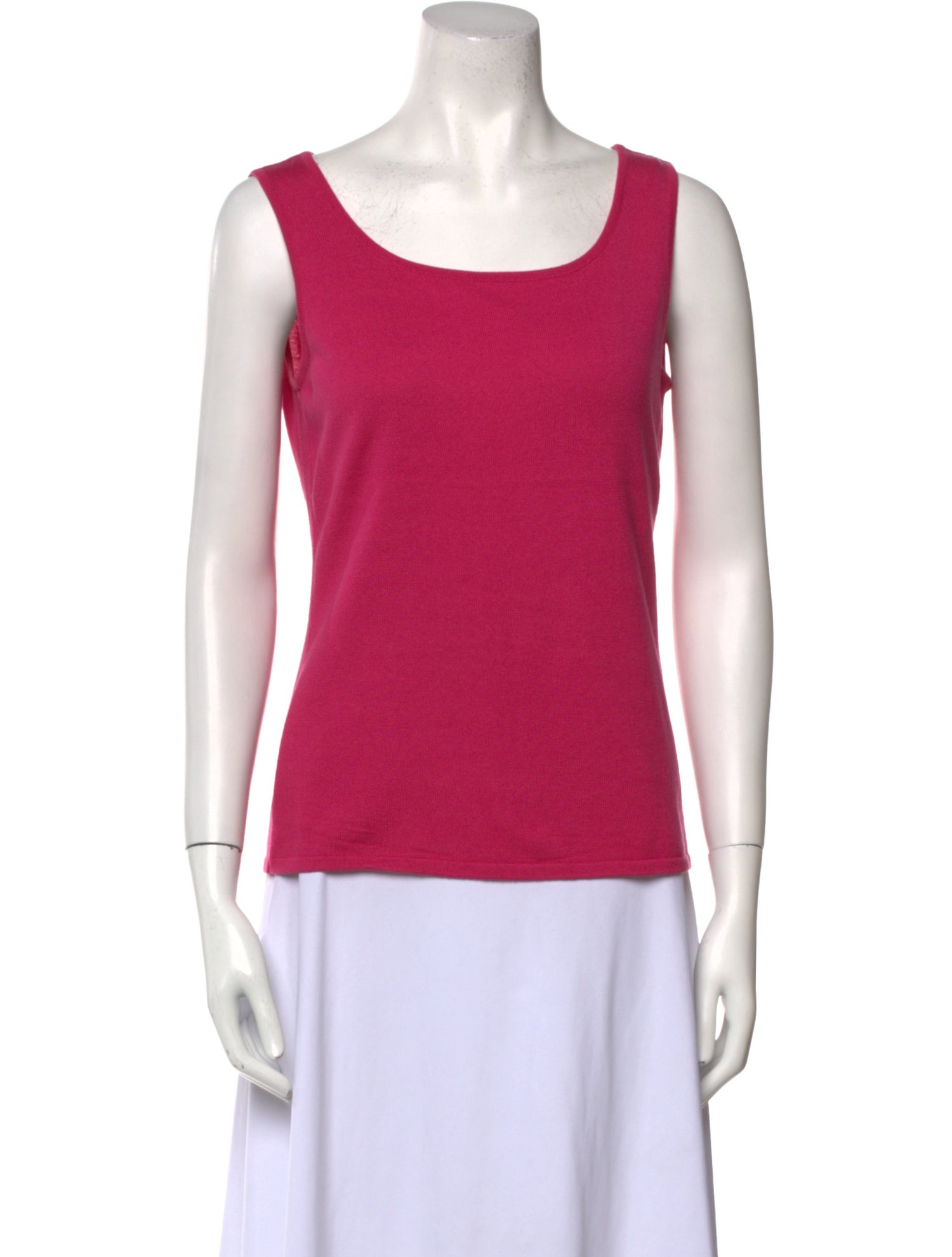 Escada Silk Scoop Neck Top