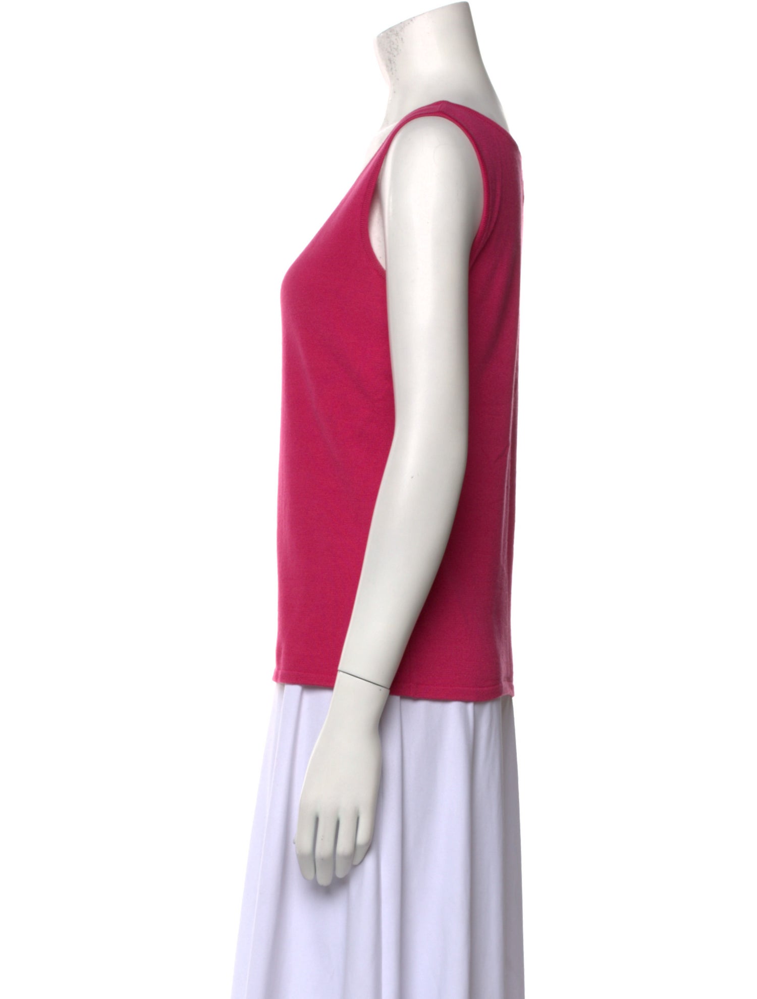Escada Silk Scoop Neck Top