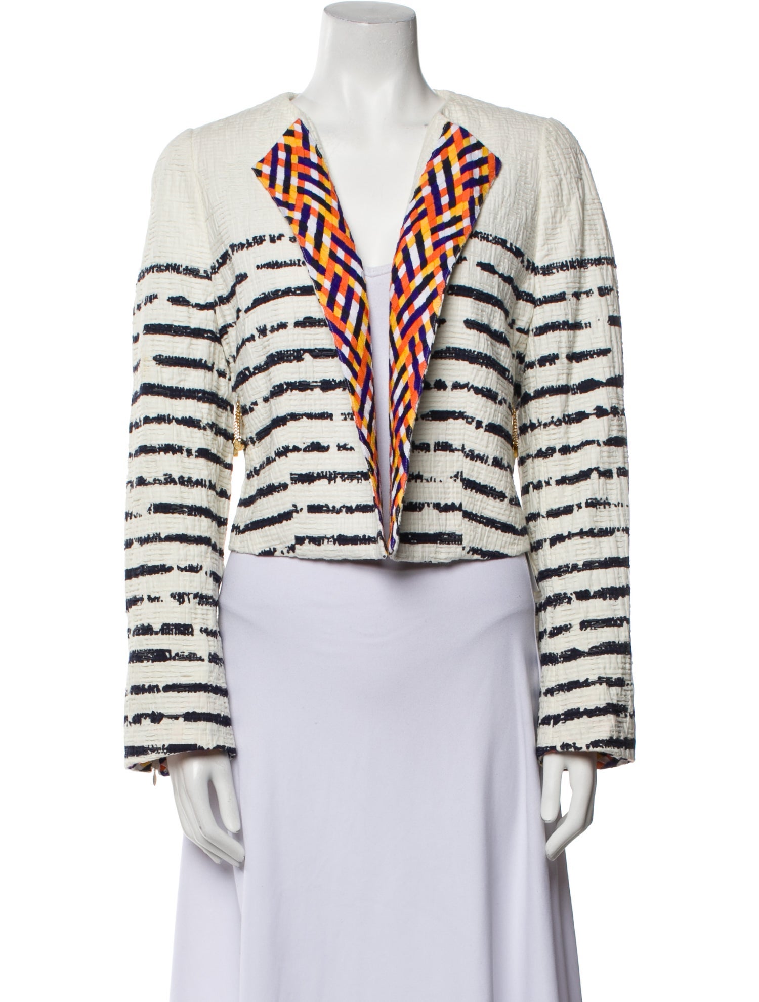 Escada Wool Striped Jacket