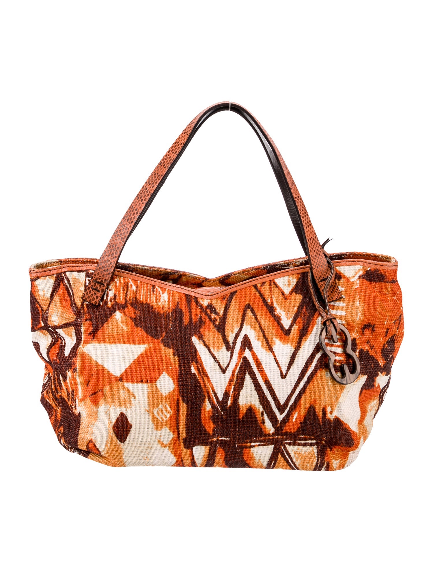 Escada Canvas Shoulder Bag