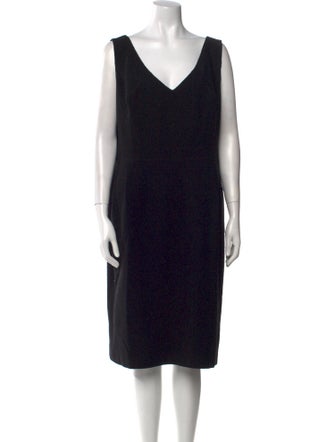 Escada Wool Midi Length Dress