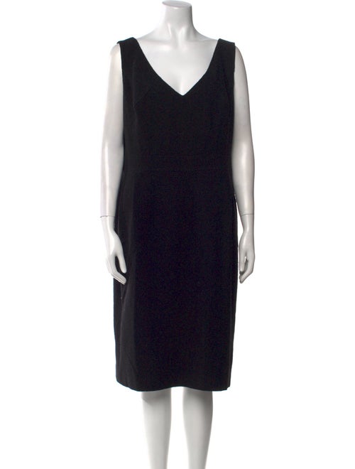 Escada Wool Midi Length Dress