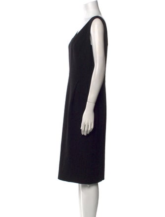 Escada Wool Midi Length Dress