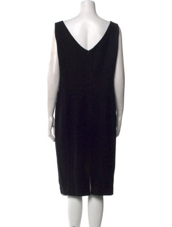 Escada Wool Midi Length Dress