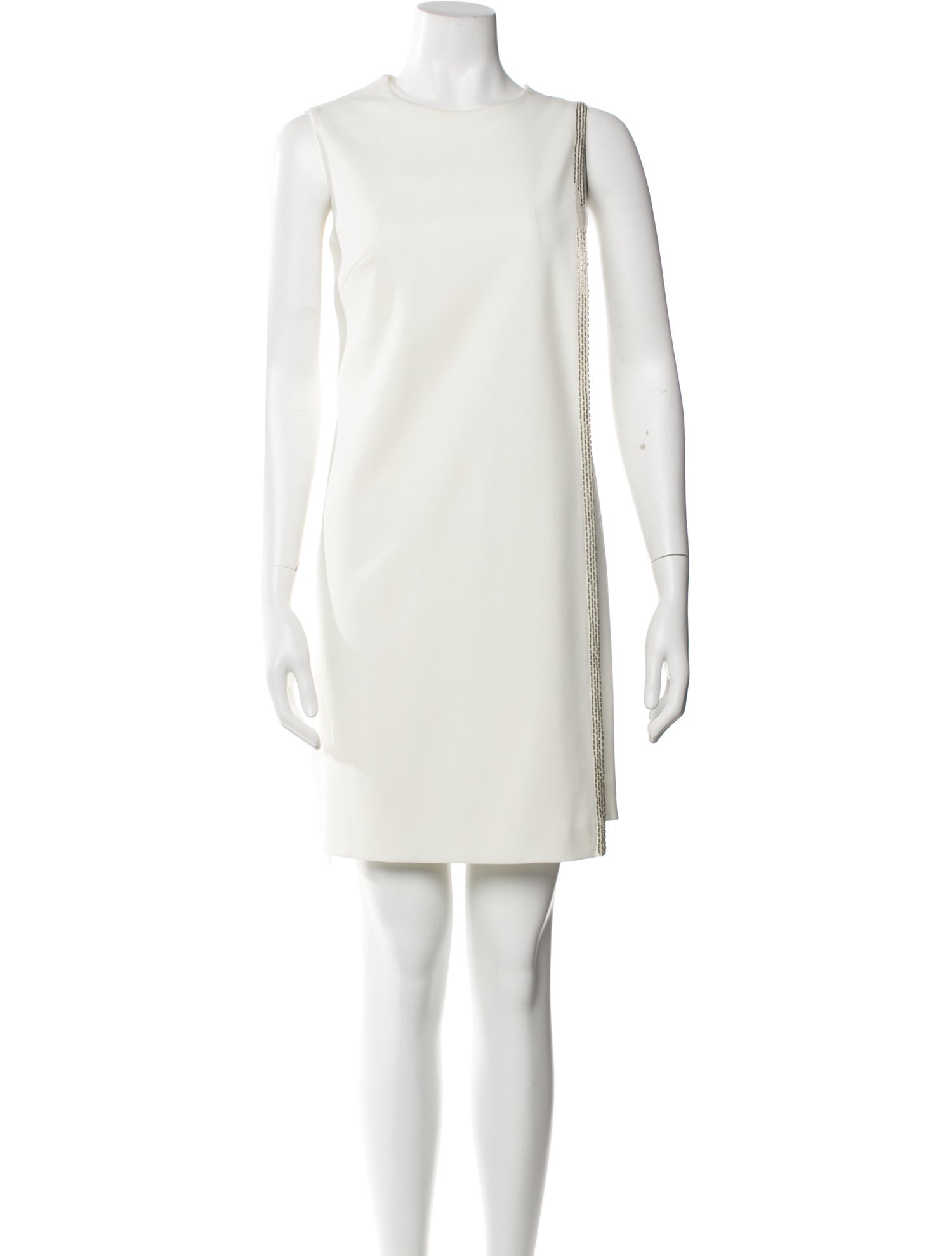 Escada Bateau Neckline Mini Dress