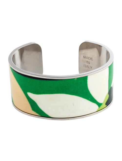 Escada Printed Cuff Bracelet