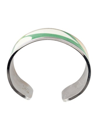 Escada Printed Cuff Bracelet