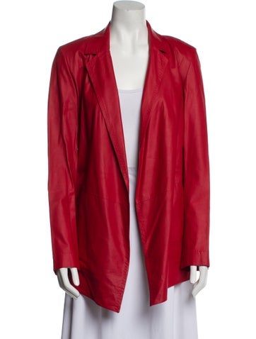 Escada Jackets Leather Jacket M