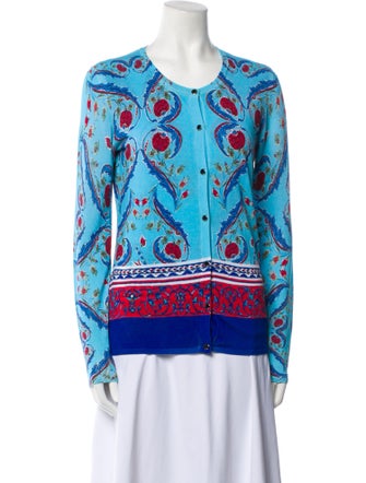 Escada Cardigan set with tank top Printed Sweater