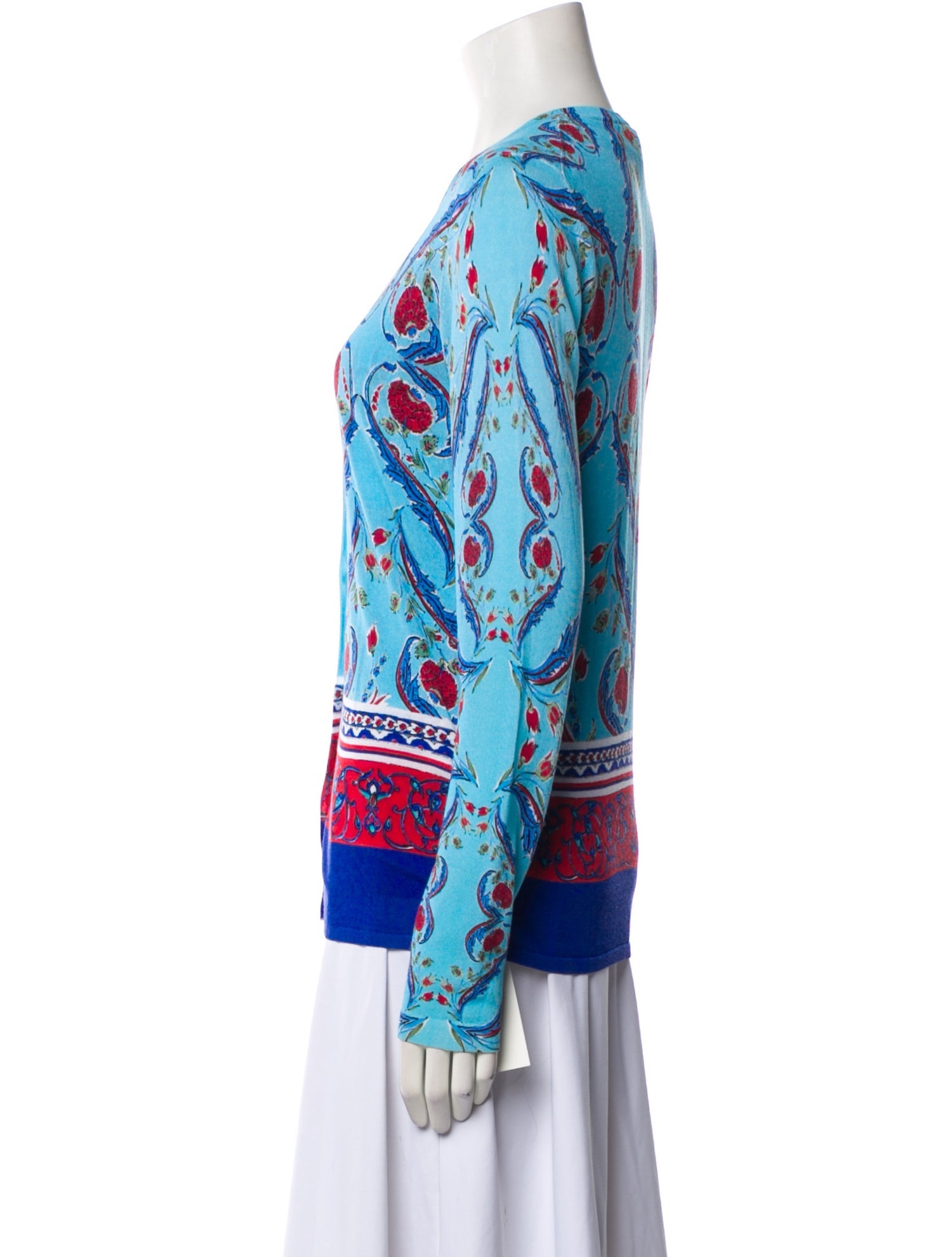 Escada Cardigan set with tank top Printed Sweater