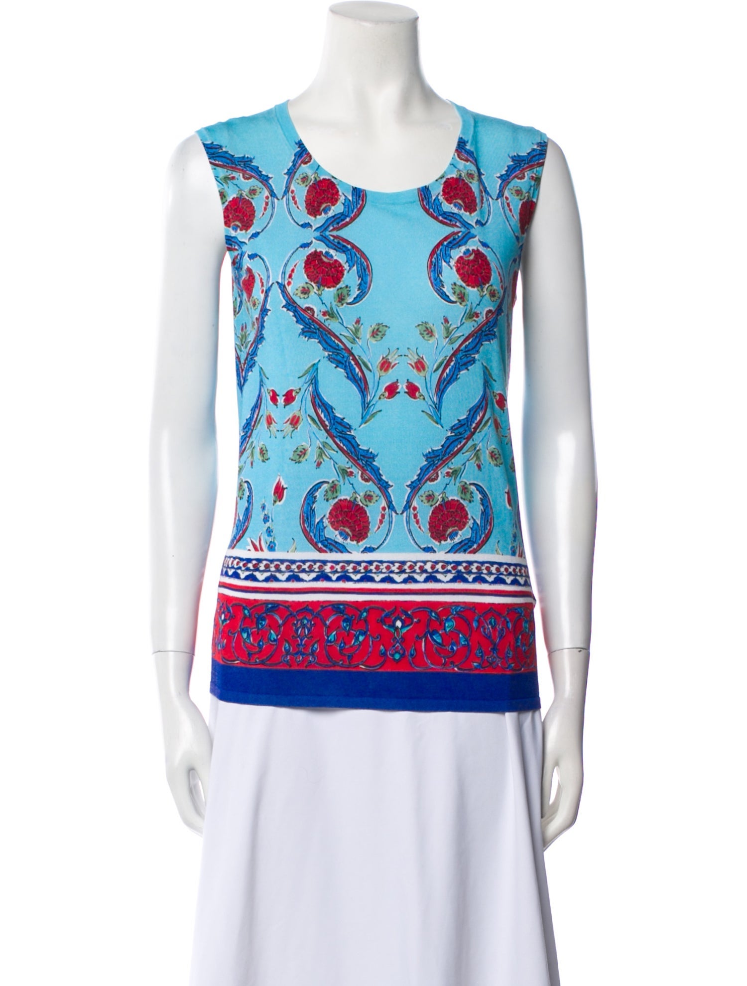 Escada Cardigan set with tank top Printed Sweater