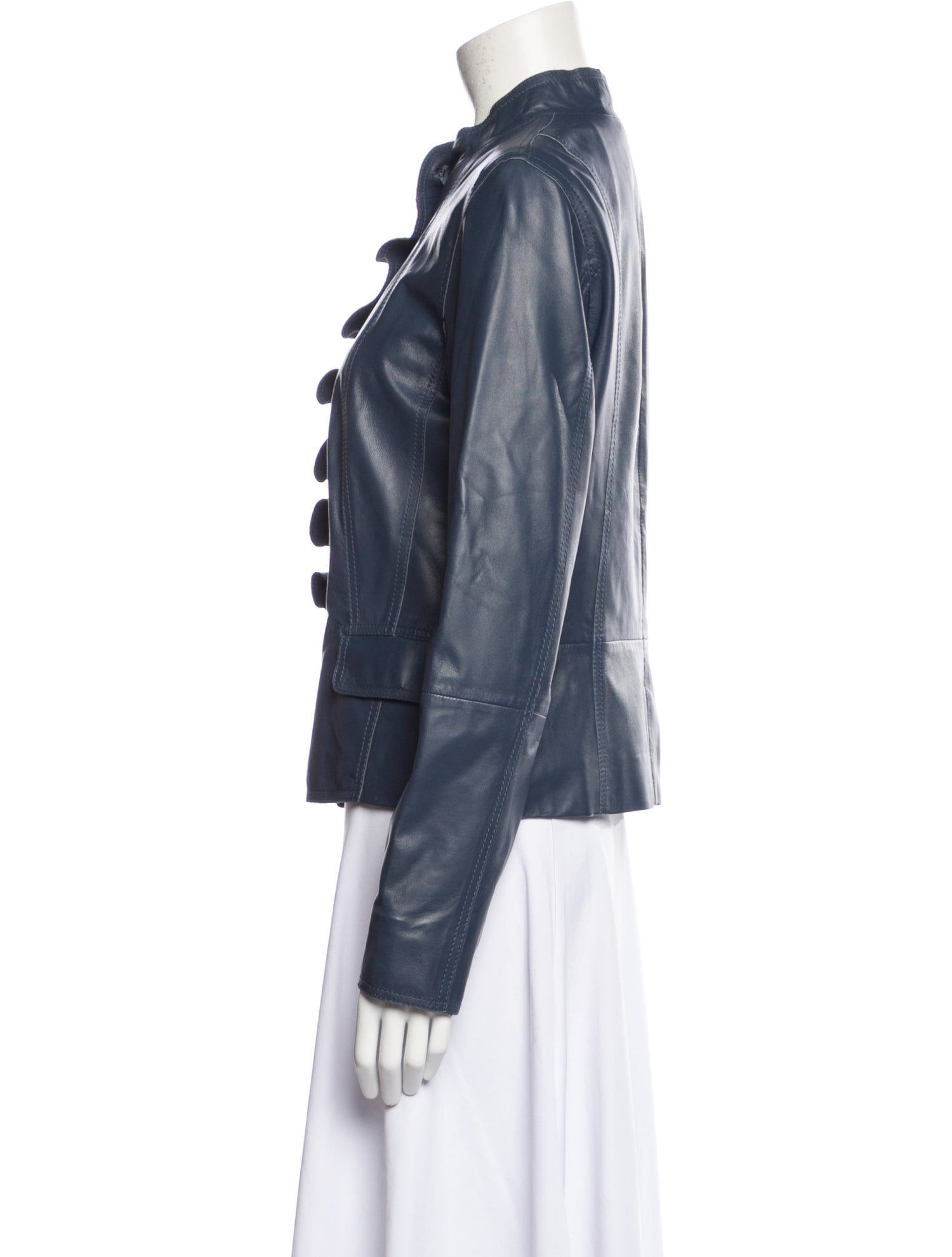 Escada Leather Biker Jacket