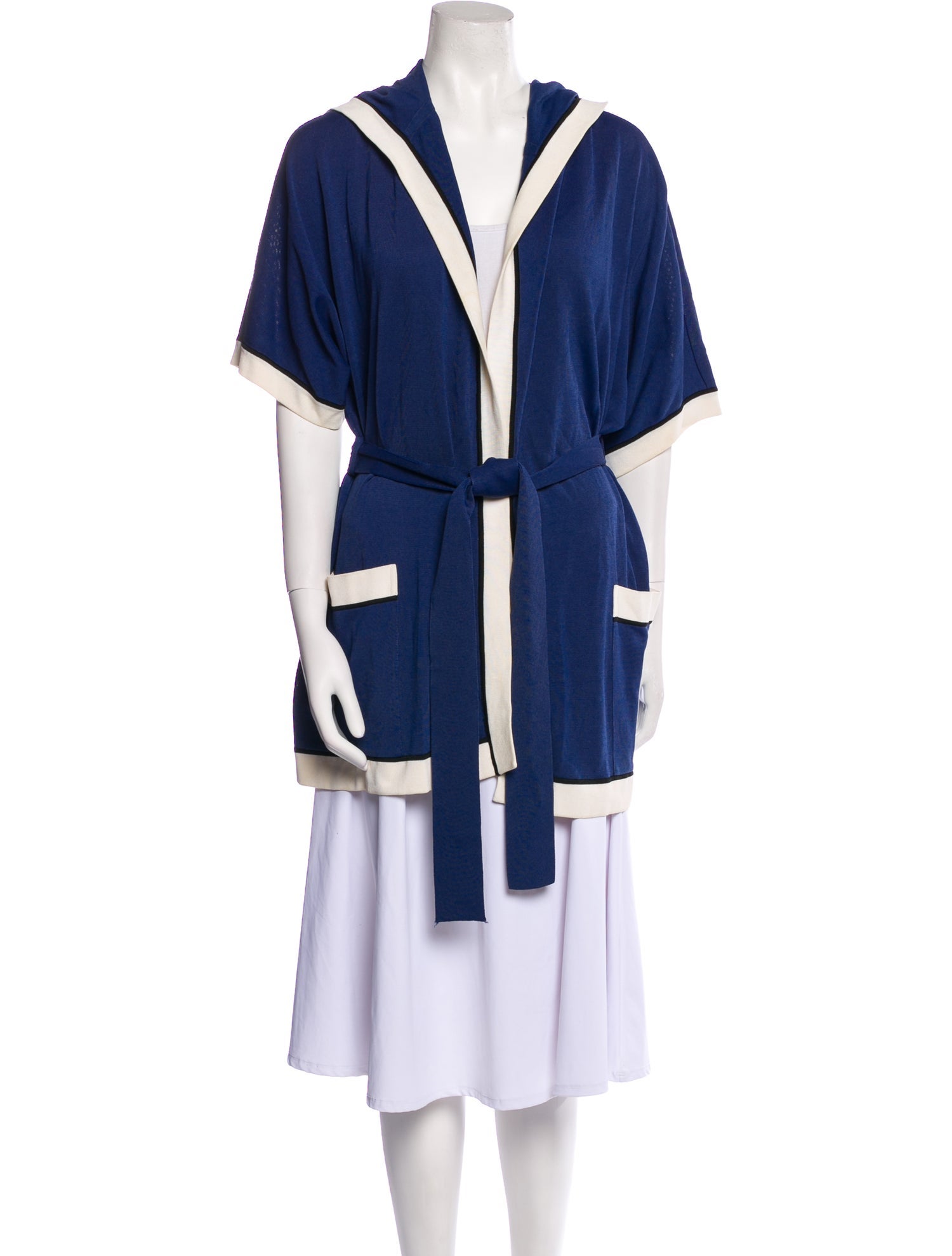 Escada Crystal Embellishments Robe