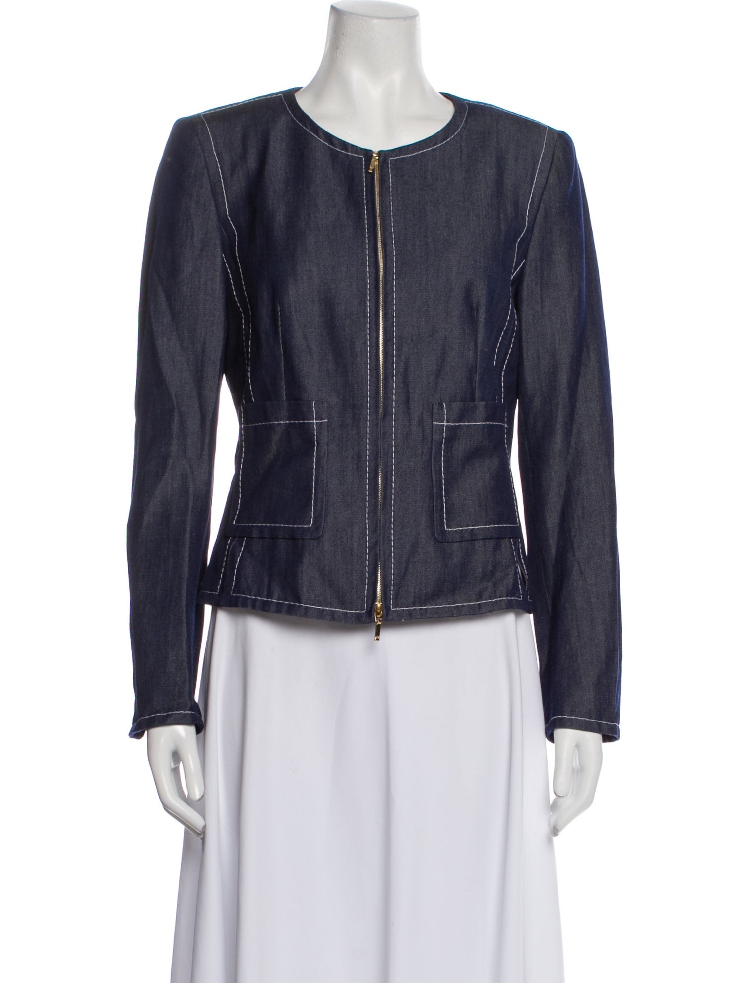 Escada Virgin Wool Biker Jacket