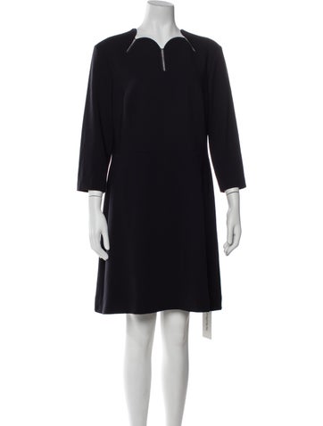Escada Dresses Virgin Wool Knee-Length Dress Us12, De42 | XL