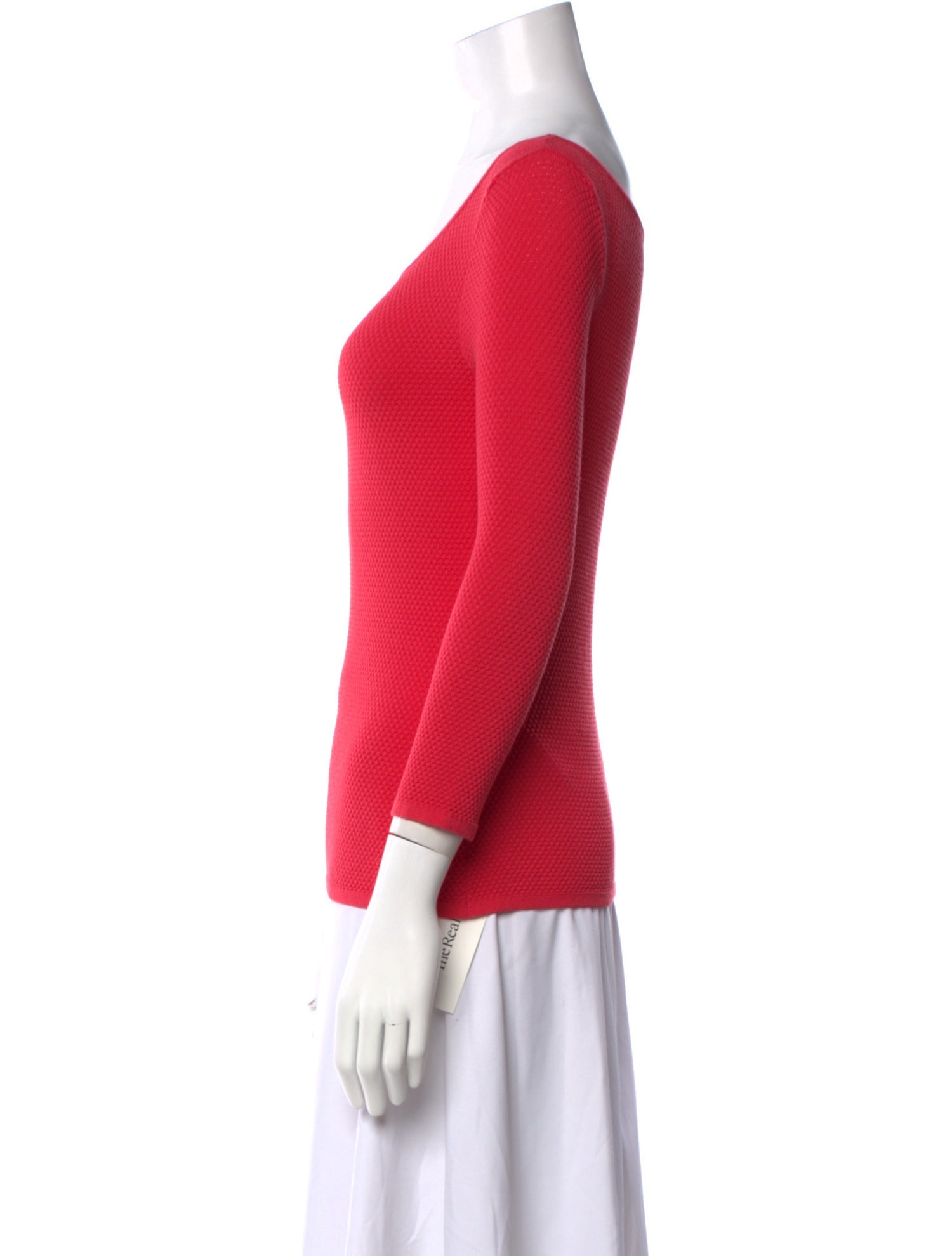 Escada Virgin Wool Scoop Neck Top